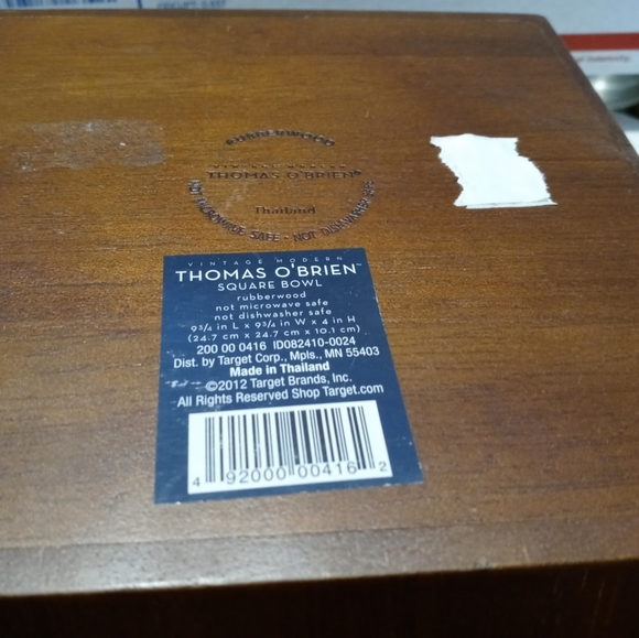 🥙🥝THOMAS O'BRIEN SQUARE BOWL🥑🍾 - Picture 11 of 14